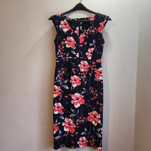 Short Sleeve Invanka Trump Dress